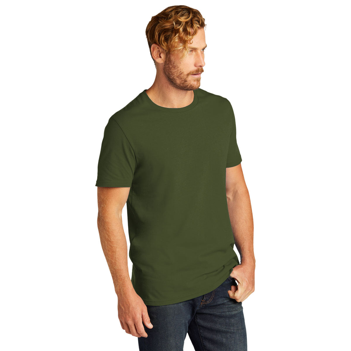 Allmade Unisex Herb Green Organic Cotton Stylish Tee