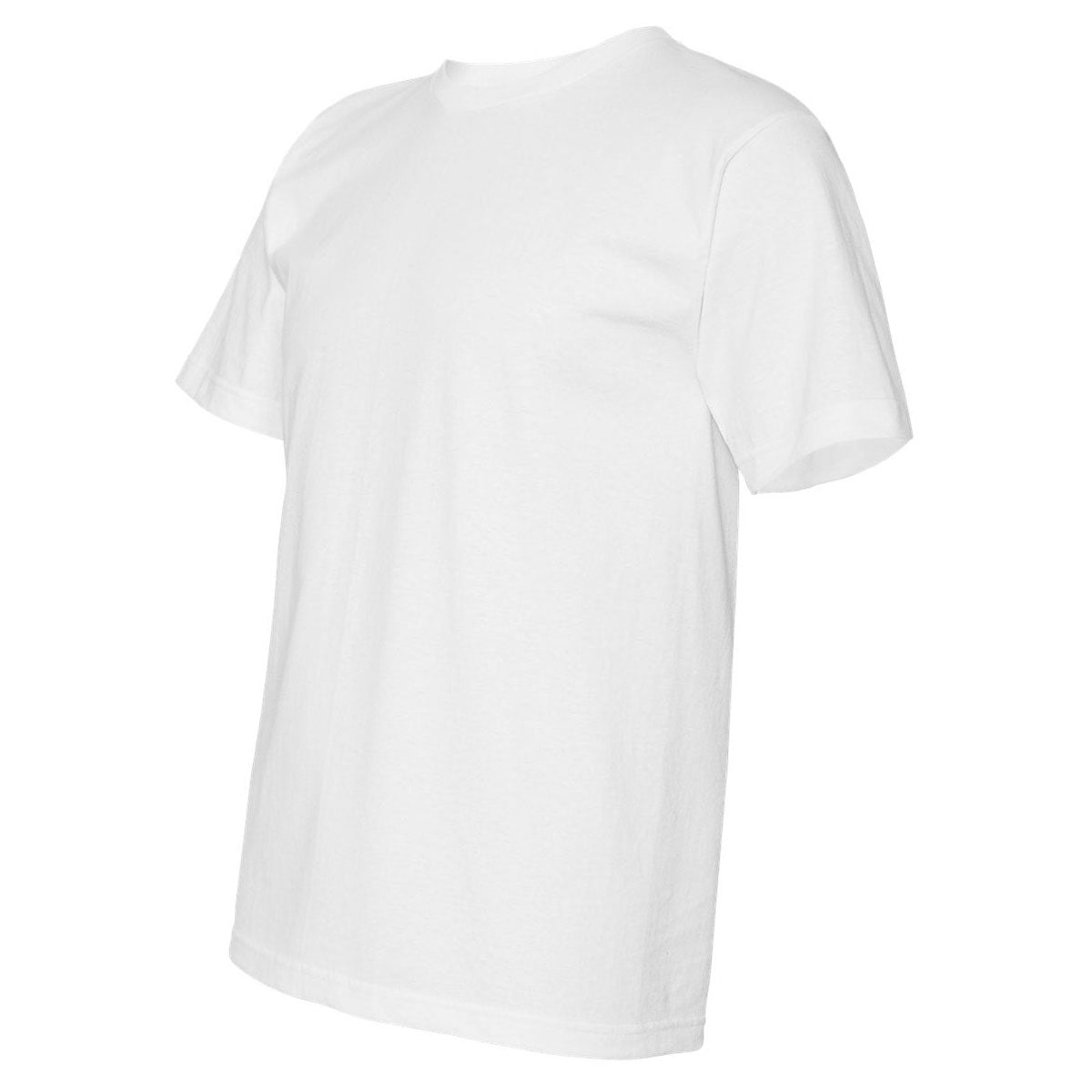 Bayside Men's USA-Made 100% Cotton Short Sleeve T-Shirt - Ideal for Custom Logos