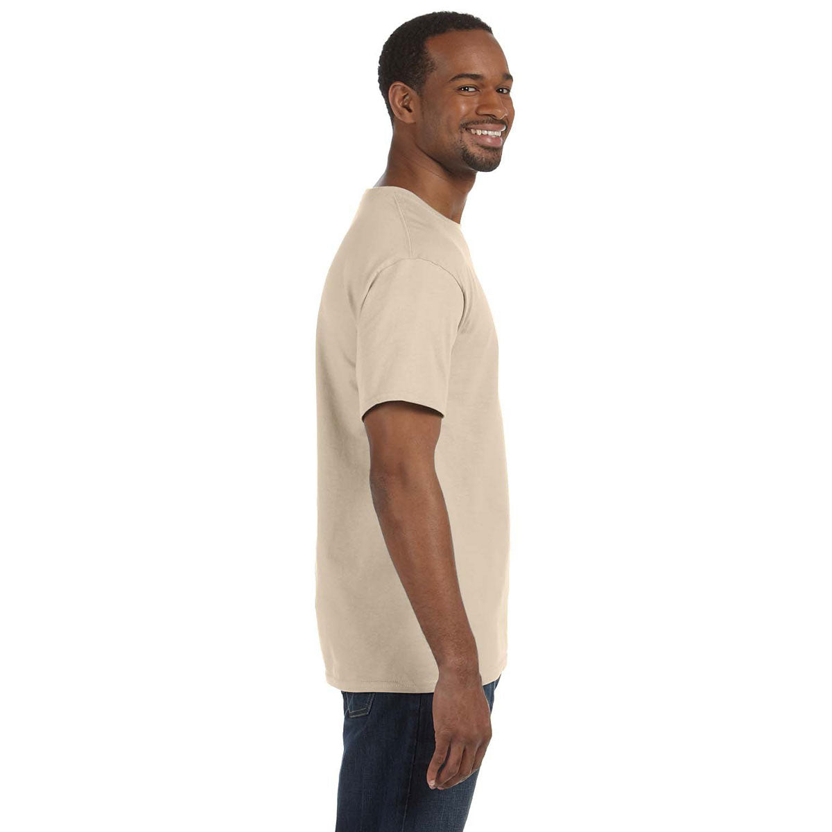 Jerzees Men's Sandstone 5.6 Oz Dri-Power Active T-Shirt - The Ultimate Gym Essential