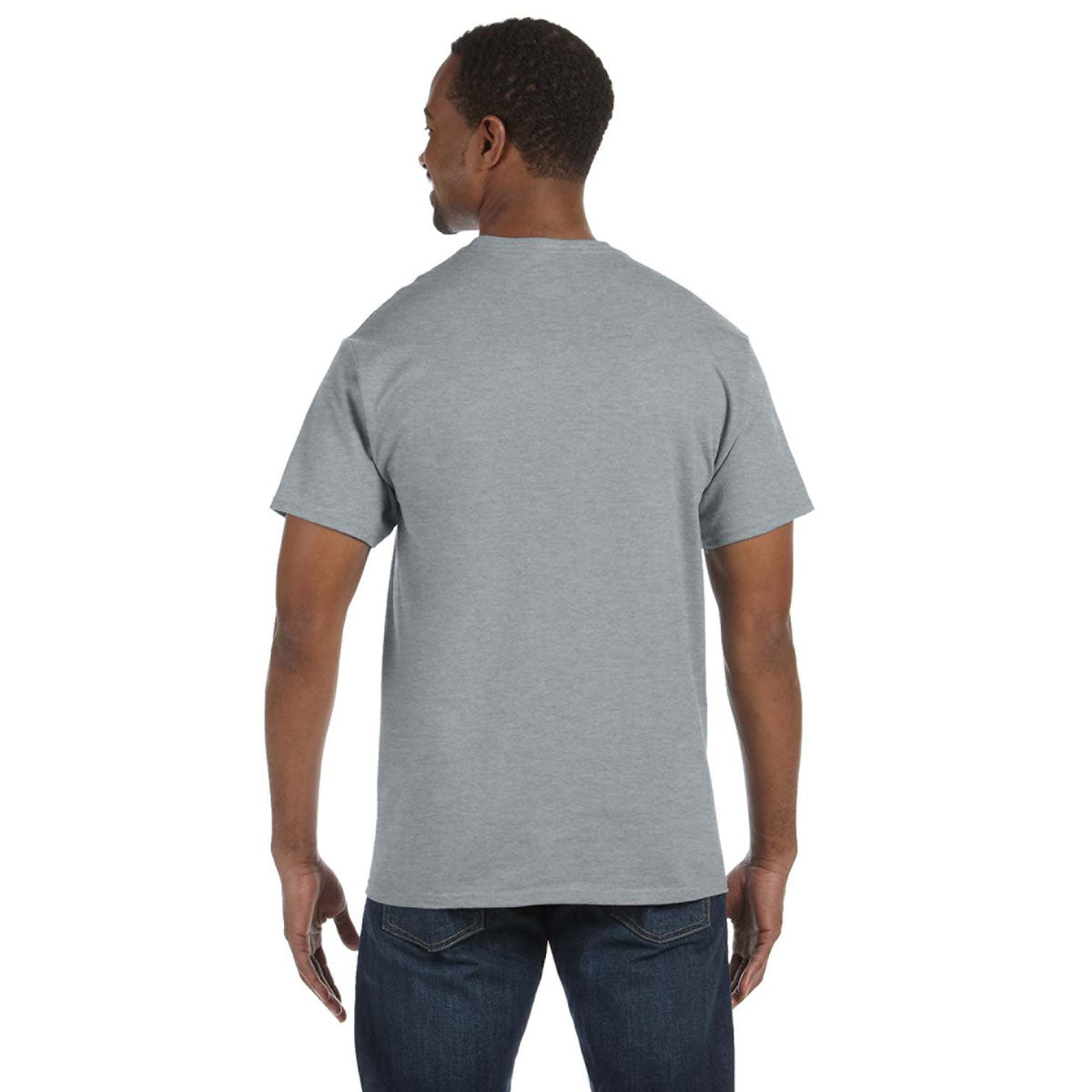 Jerzees Men's Dri-Power Athletic Heather 5.6 Oz Active T-Shirt - Elevate Your Workout!