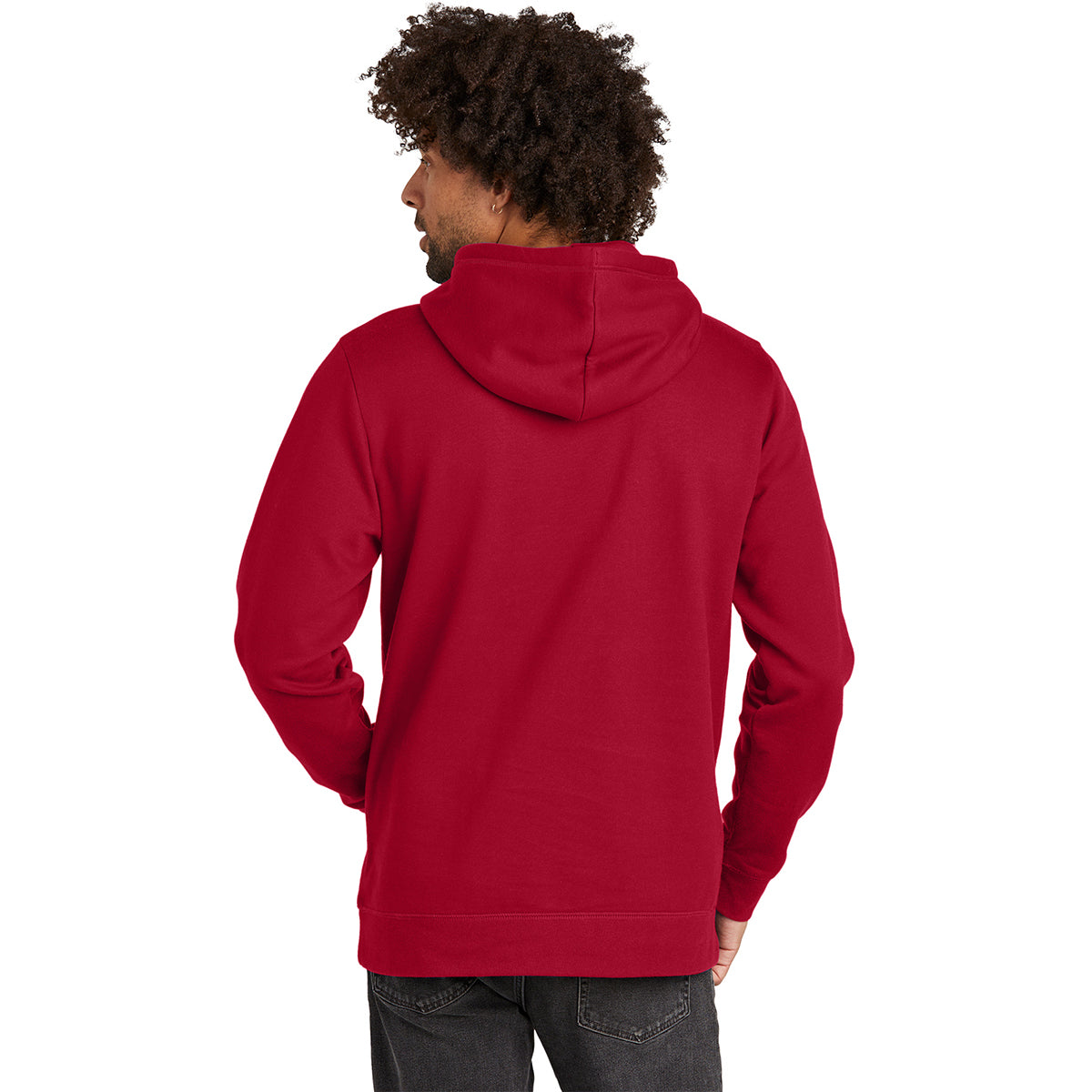 New Era Men's Striking Crimson Comeback Fleece Pullover Hoodie - A Must - Have!