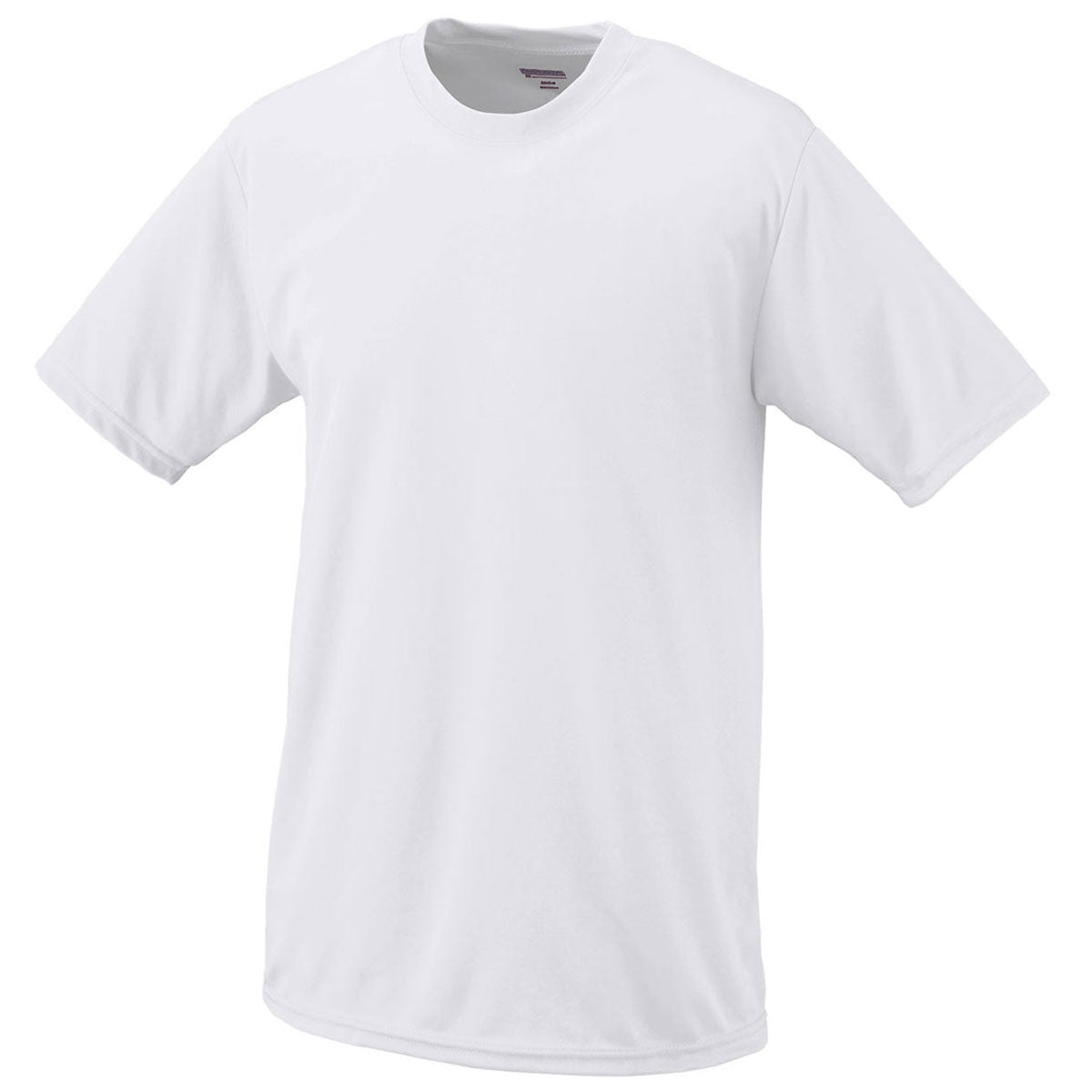Augusta Sportswear Men's Stunning White Wicking T-Shirt - A Must-Have!