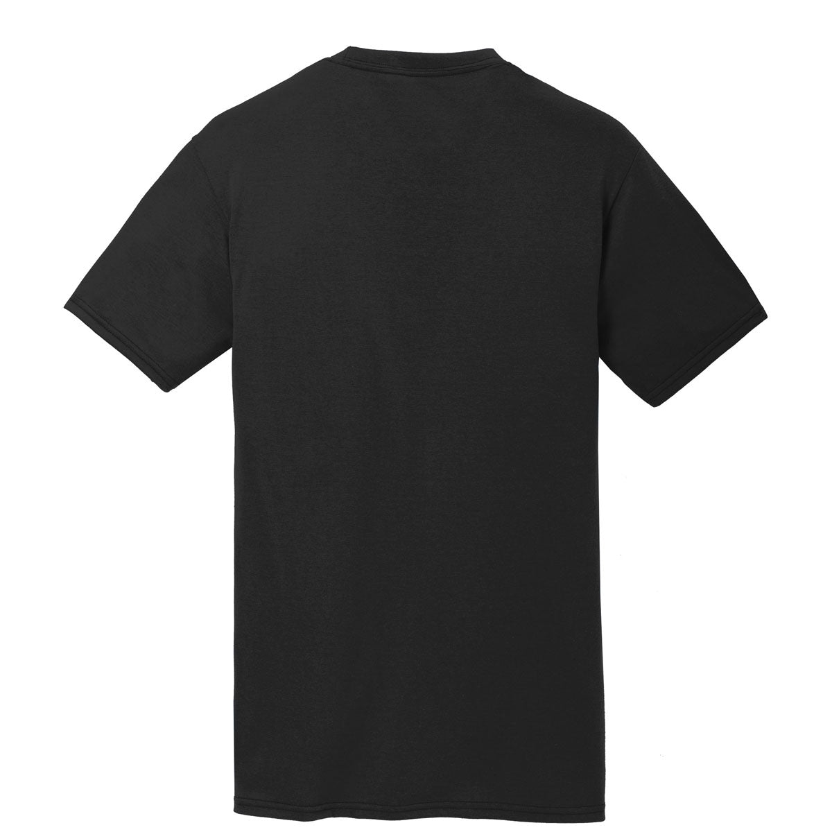 Port & Company Men's Jet Black Performance Blend Tee - Unbeatable Comfort!