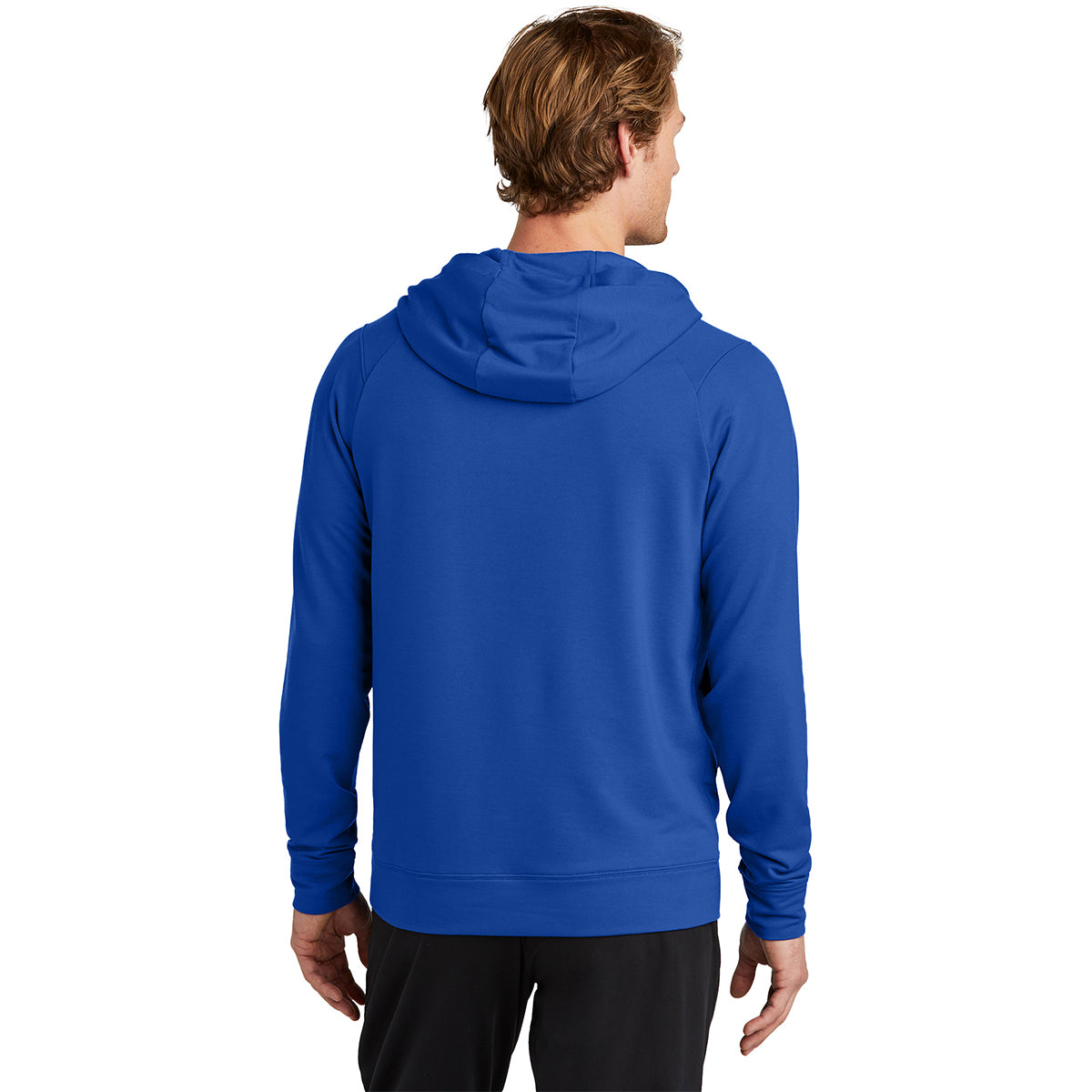 Sport-Tek Men's True Royal Sport-Wick Flex Fleece Pullover Hoodie - A Must-Have for Active Men