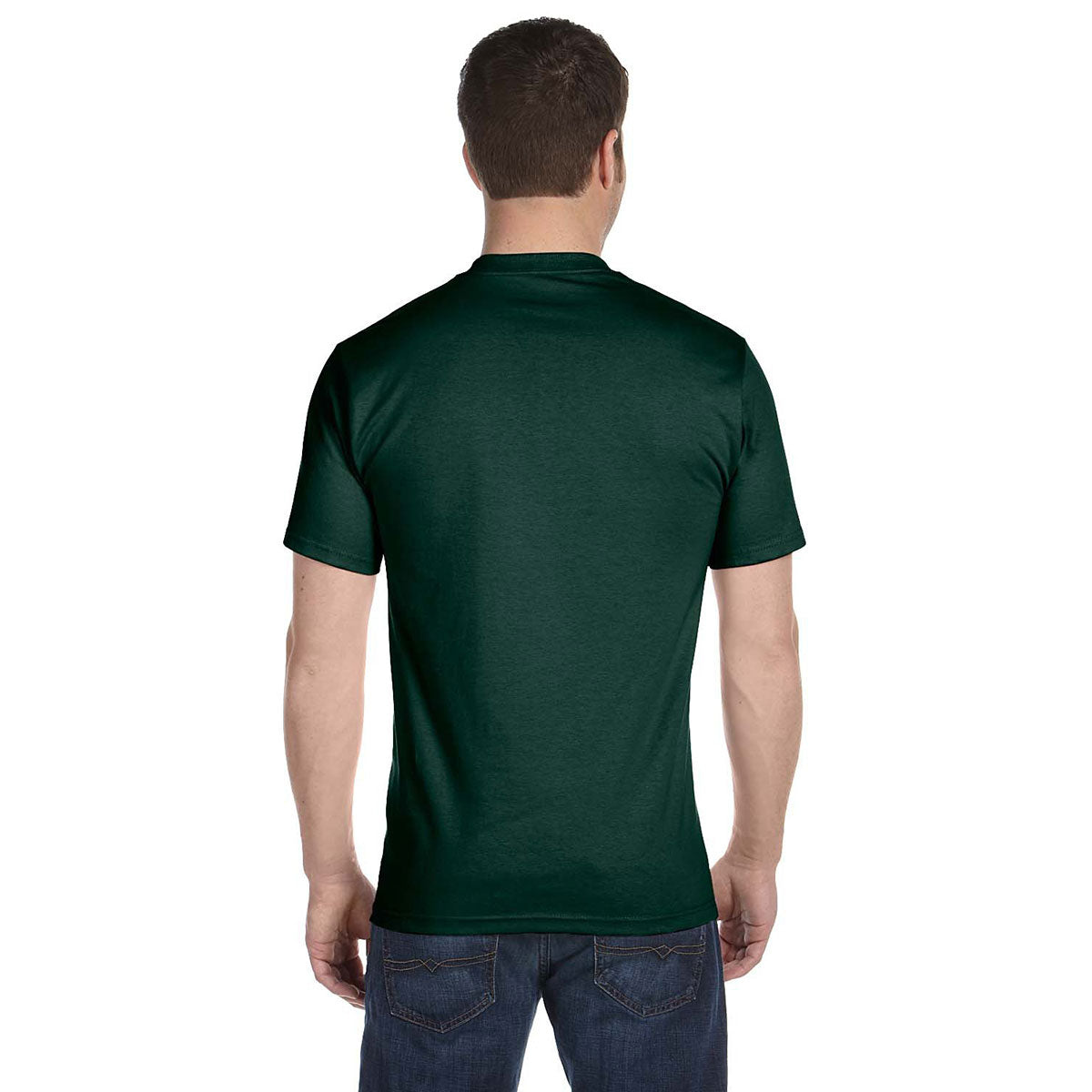 Hanes Men's Deep Forest 6.1 oz. Beefy-T: The Ultimate Comfort Tee