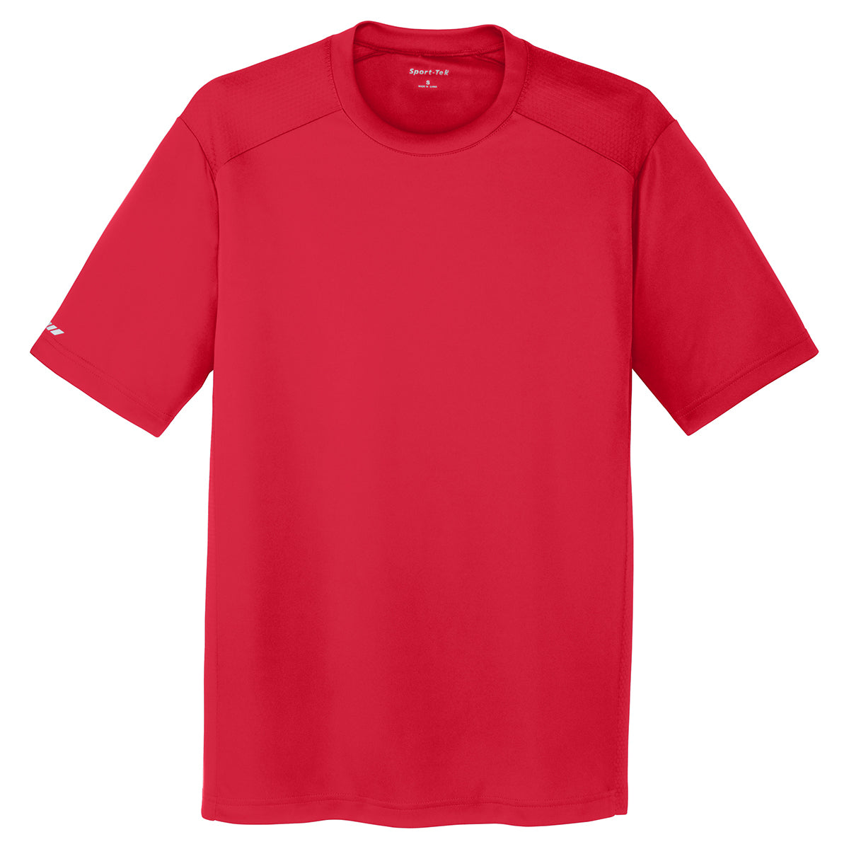 Sport-Tek Men's Stunning True Red PosiCharge Elevate Tee - A Must-Have!