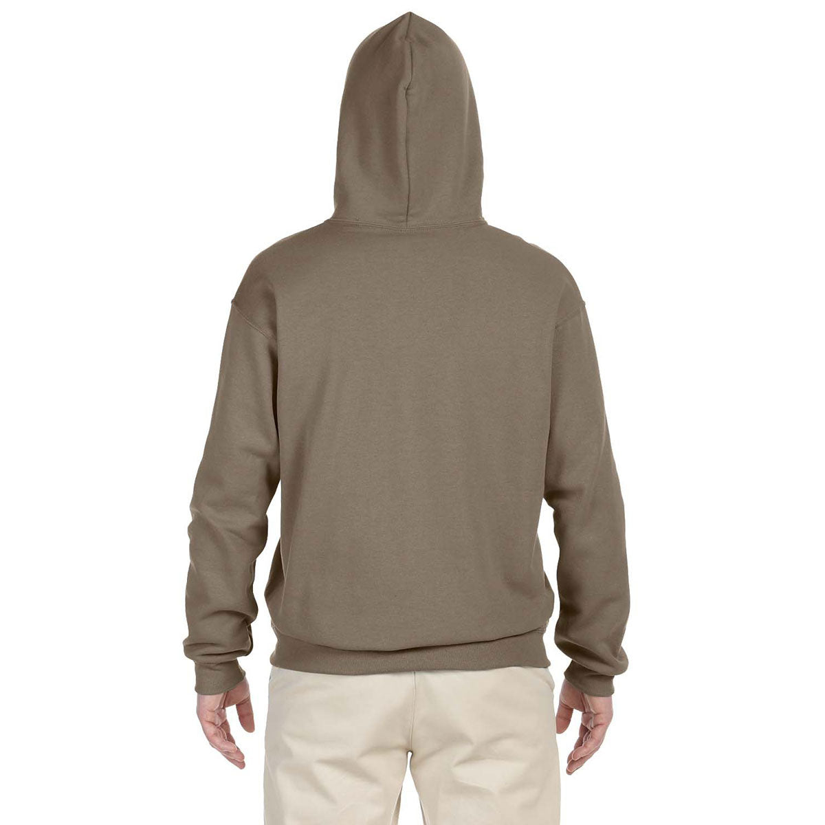 Jerzees Men's 8 Oz. Nublend Fleece Safari Pullover Hoodie - A Must-Have for Cool Days