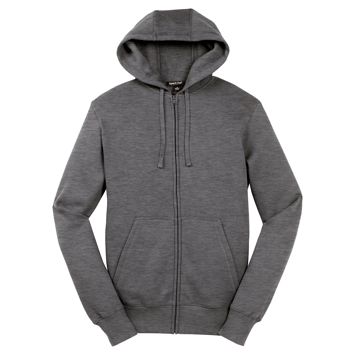 Sport-Tek Men's Vintage Heather Full-Zip Hoodie - The Ultimate Comfort Wear