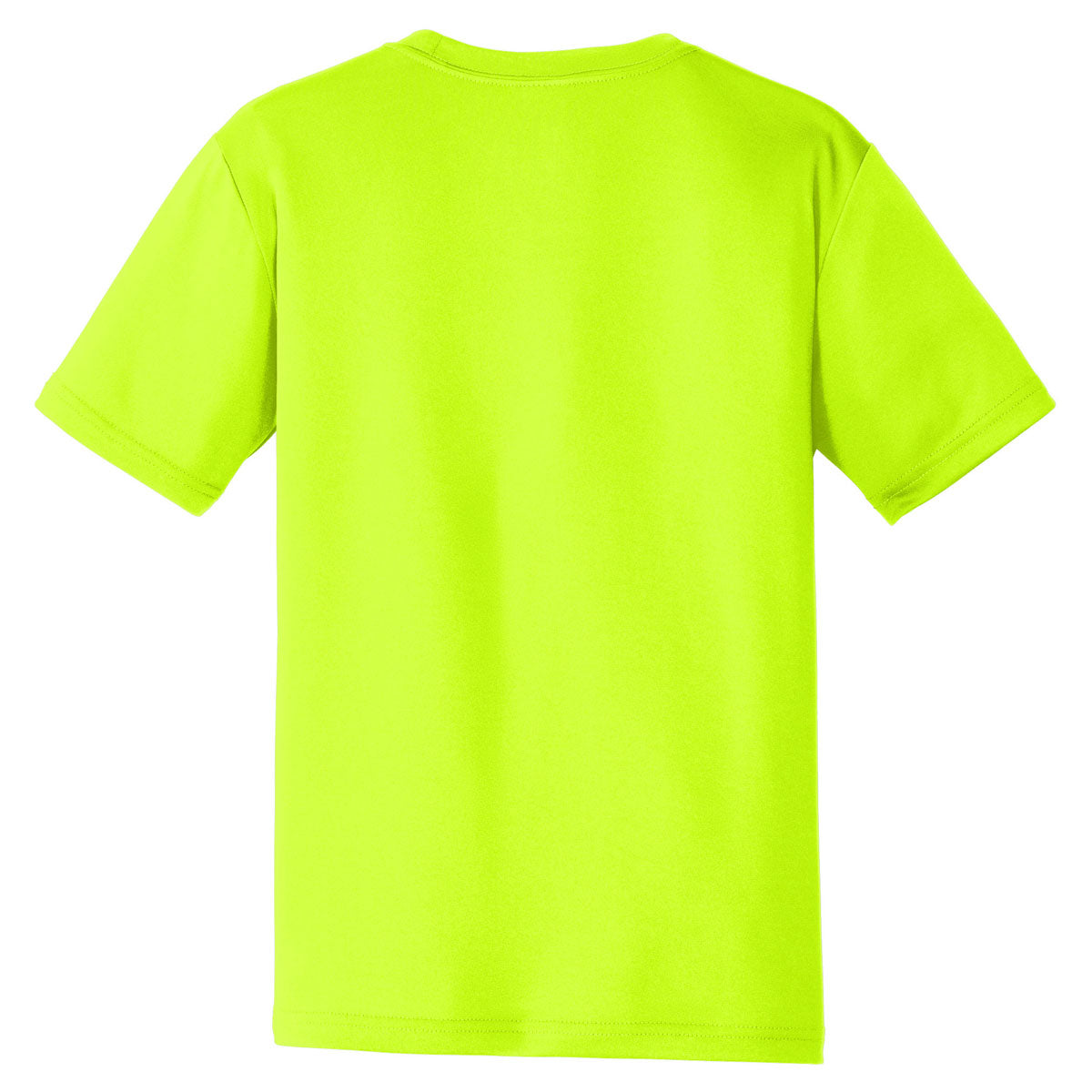 Sport-Tek Men's Eye-Catching Neon Yellow PosiCharge Tough Tee - Unleash Your Performance!