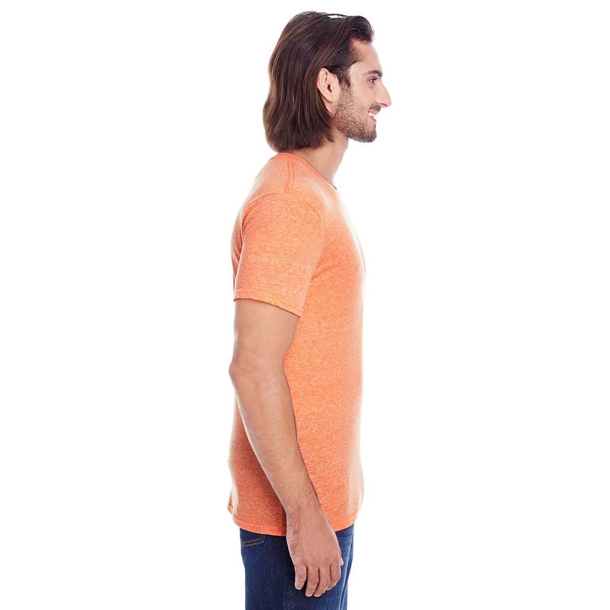 Threadfast Unisex Orange Triblend Short-Sleeve T-Shirt: A Summer Essential