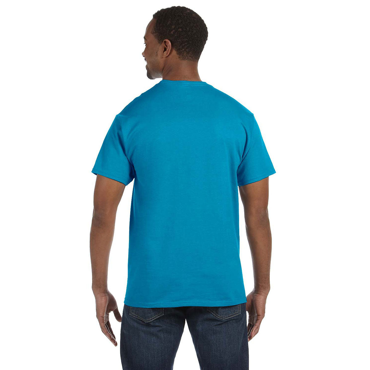 Hanes Unisex Teal Authentic T-Shirt: Comfort and Style Combined