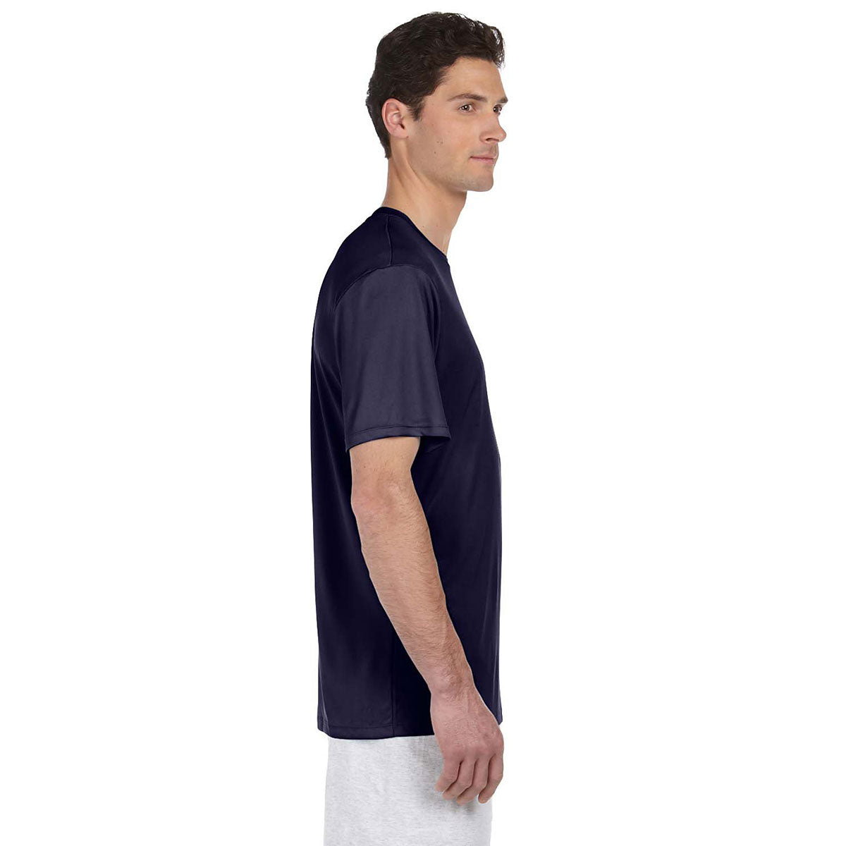 Hanes Men's Navy Cool DRI with FreshIQ: The Ultimate T-Shirt