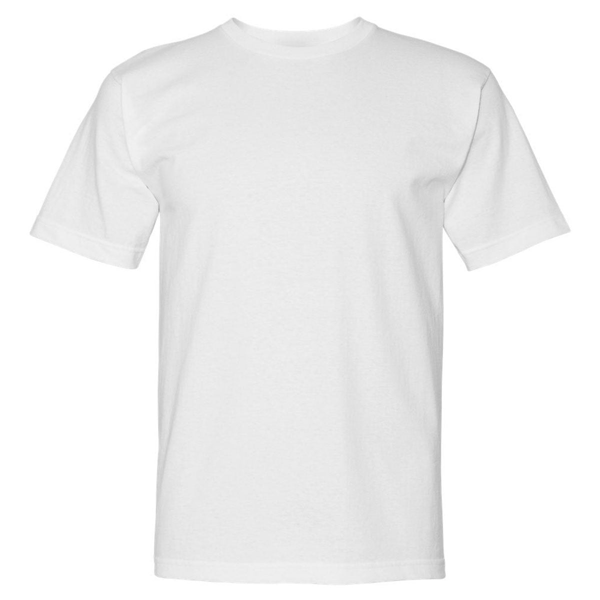 Bayside Men's USA-Made 100% Cotton Short Sleeve T-Shirt - Ideal for Custom Logos