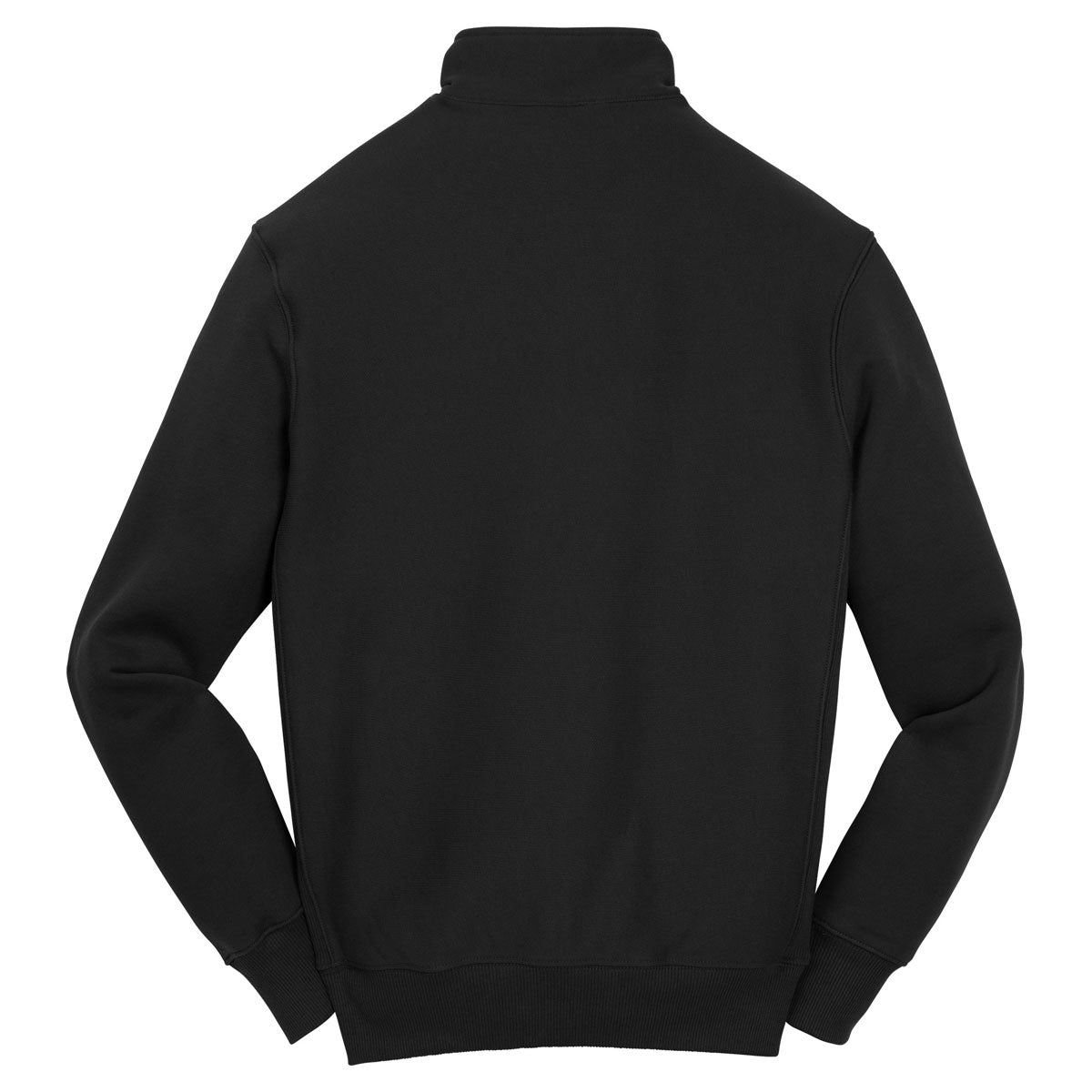 Sport-Tek Men's Black Super Heavyweight 1/4-Zip Pullover: The Ultimate Sweatshirt for Tough Weather