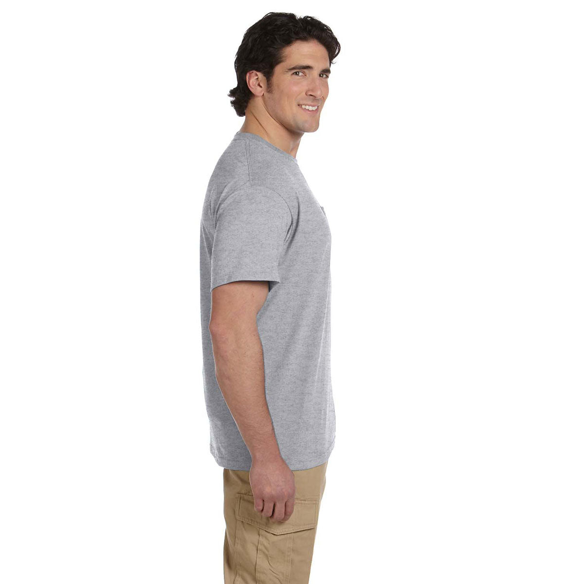 Jerzees Men's Oxford 5.6 Oz Dri-Power Active Pocket T-Shirt: Your Ideal Casual Wear