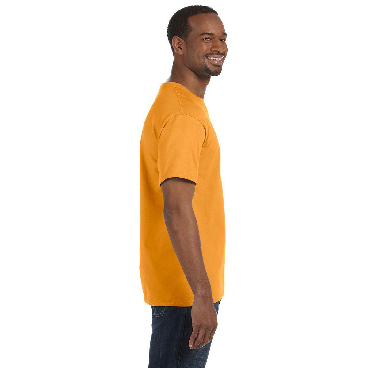 Hanes Unisex Gold Premium T-Shirt - The Ultimate Comfort Wear
