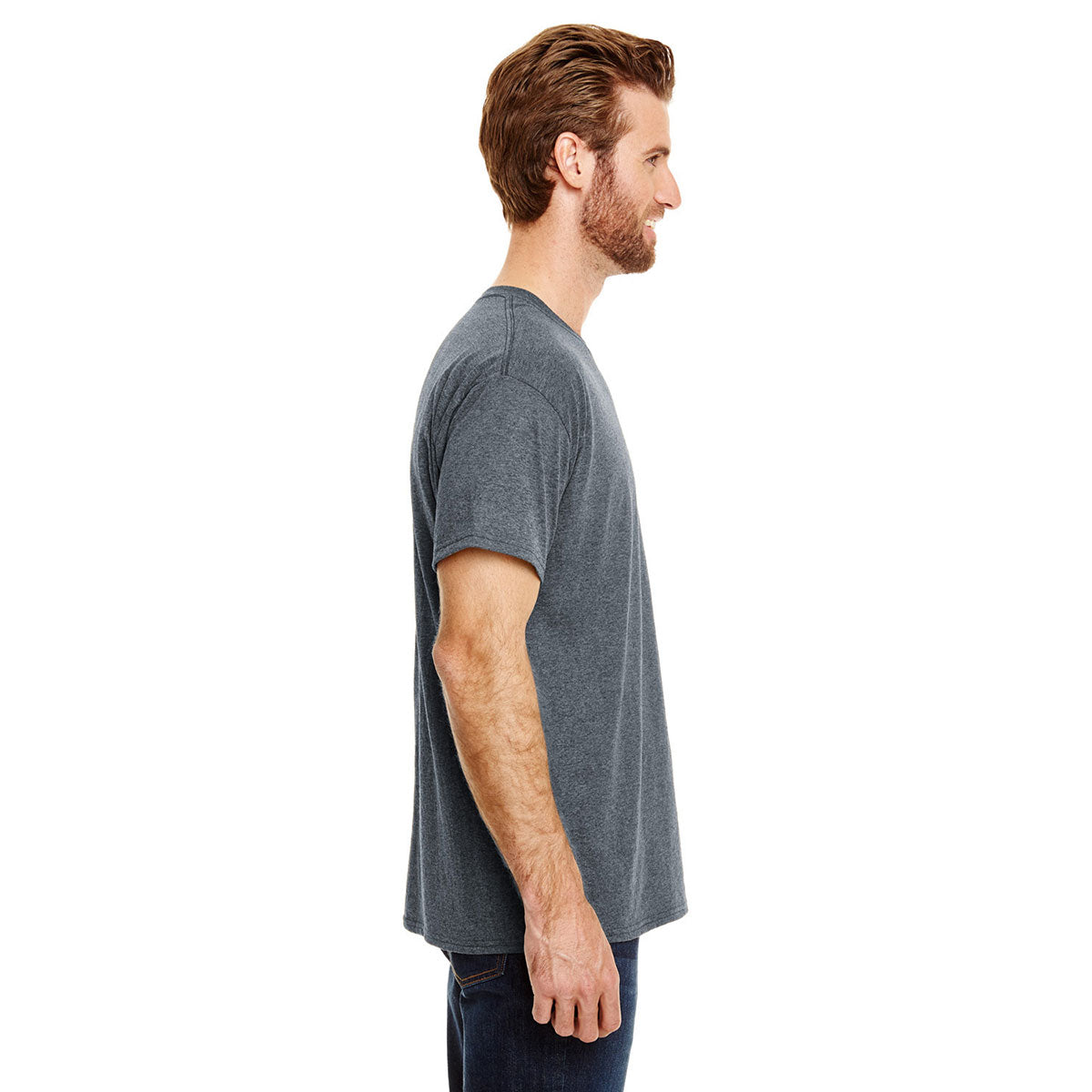 Hanes Men's Stunning Slate Triblend X-Temp T-Shirt