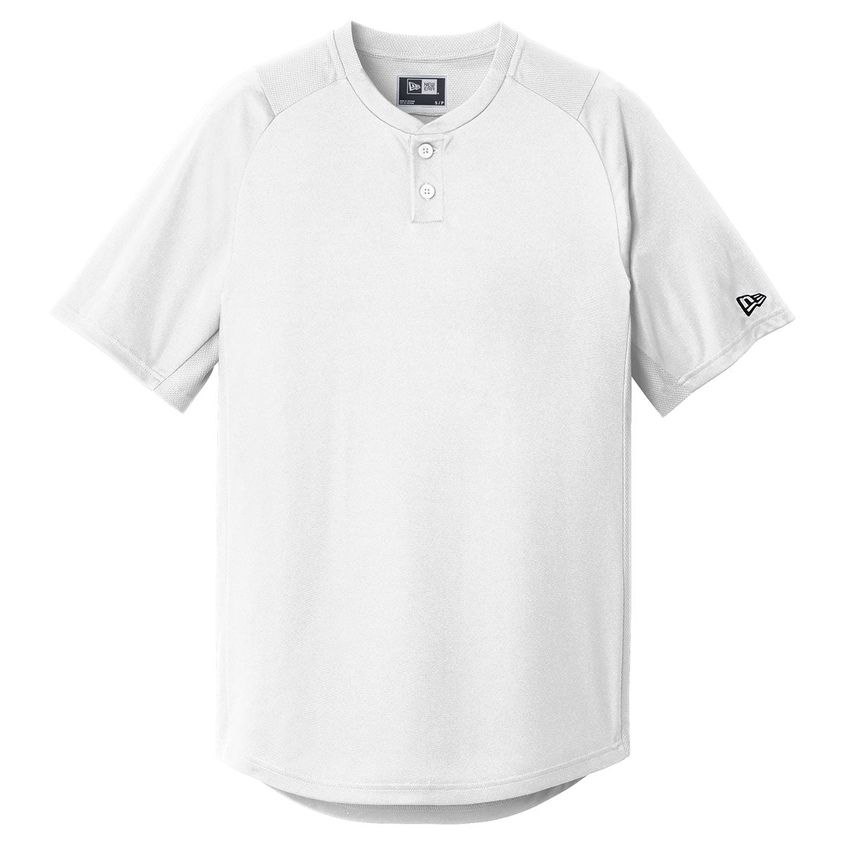 New Era Men's White Diamond Era Stylish 2-Button Jersey
