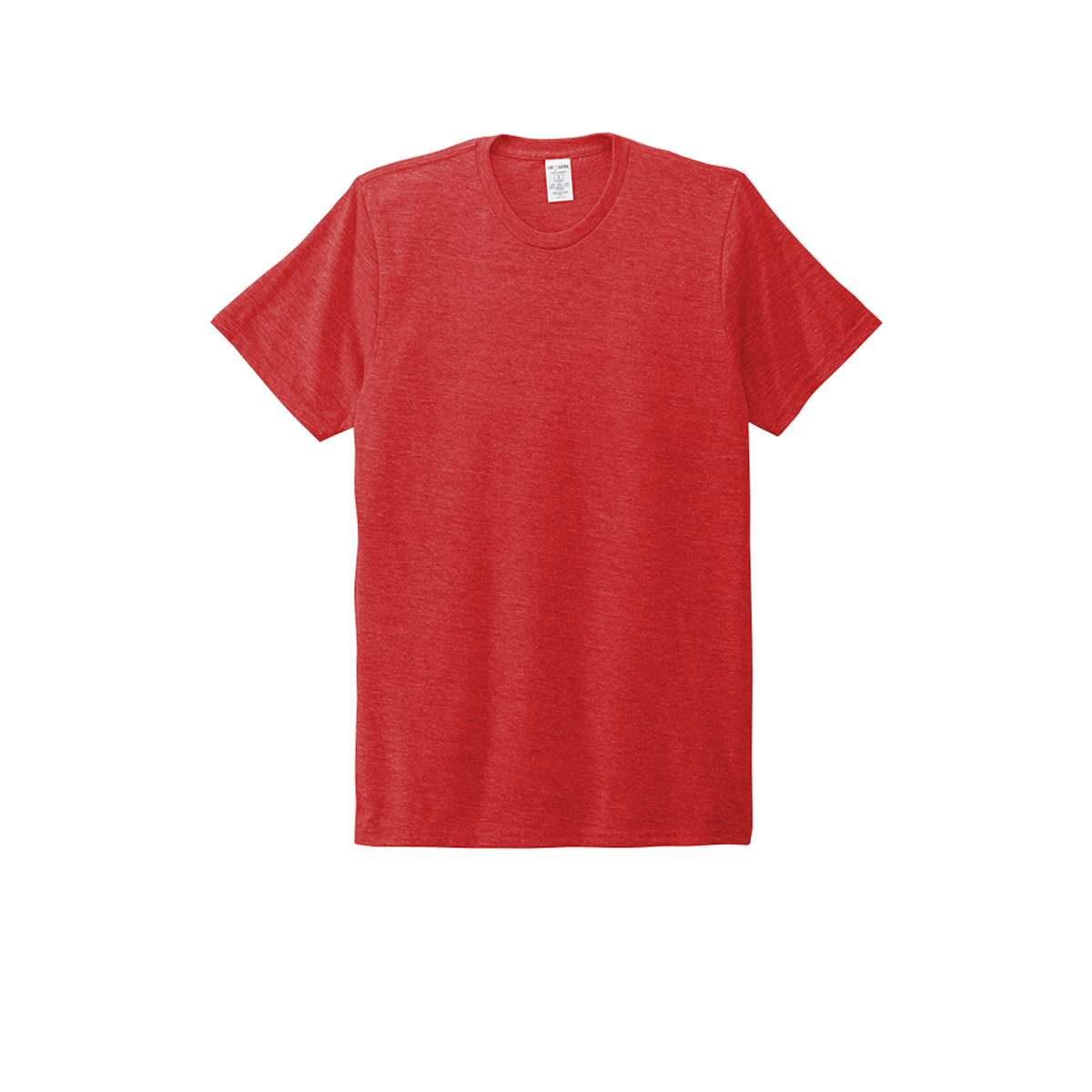 Allmade Unisex Rise Up Red Tri-Blend Tee: Sustainable Style!