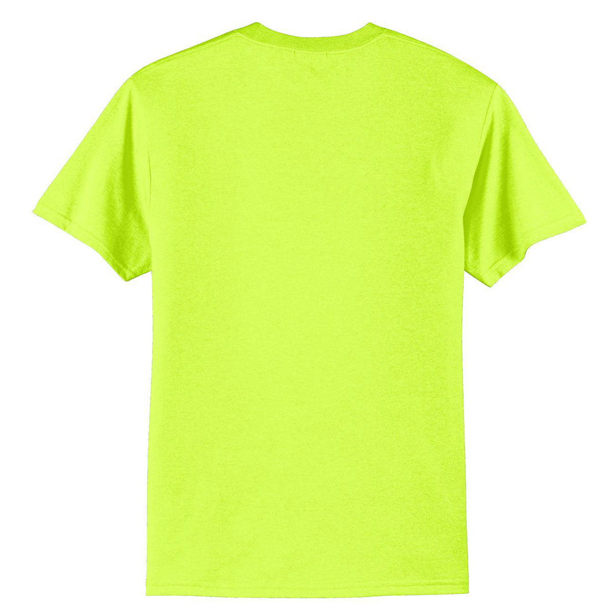 Port & Company Men's Safety Green Core Blend Tee - The Ultimate Custom T-Shirt
