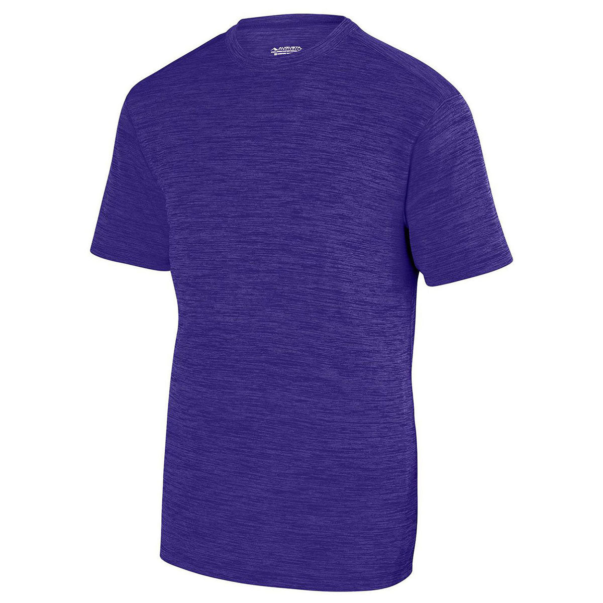 Augusta Sportswear Men's Purple Shadow Tonal Heather Training Tee - A Must-Have!