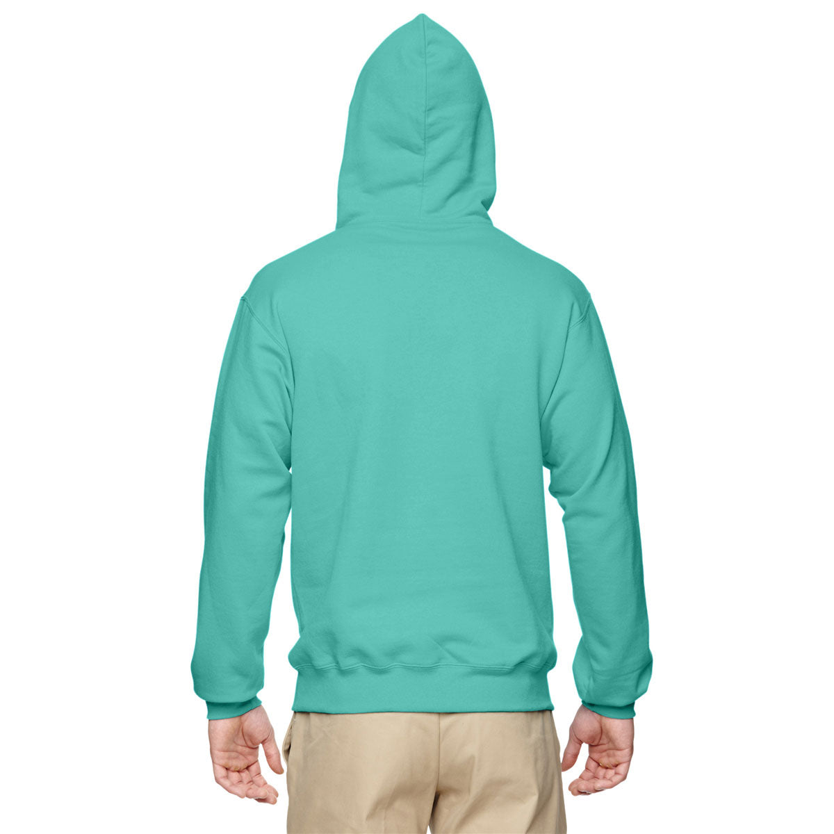 Jerzees Men's Cool Mint 8 Oz. Nublend Fleece Pullover Hood - Stay Warm in Style