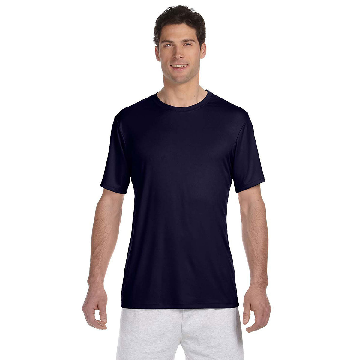 Hanes Men's Navy Cool DRI with FreshIQ: The Ultimate T-Shirt