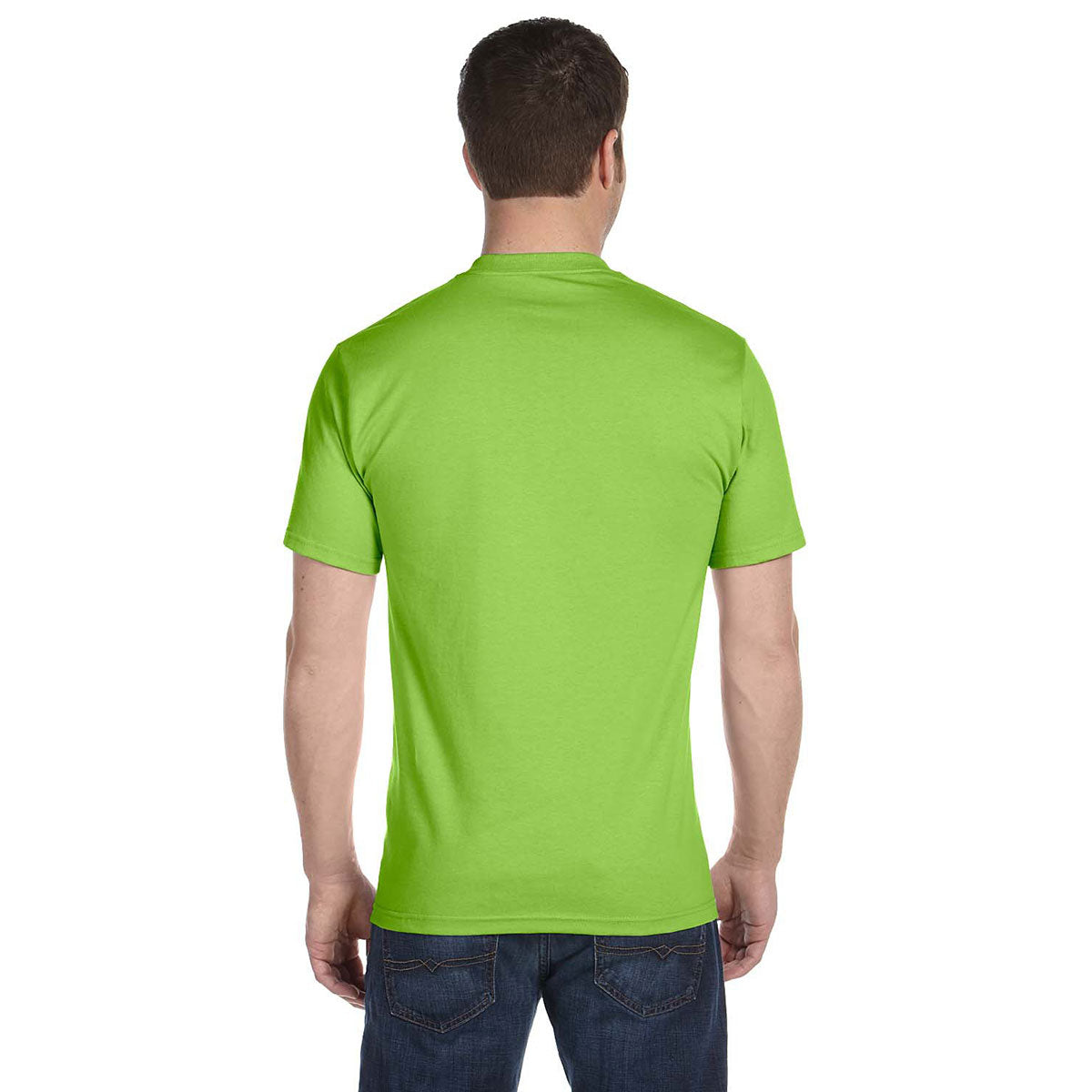 Hanes Men's Lime 5.2 oz. Super-Soft Comfort Cotton T-Shirt