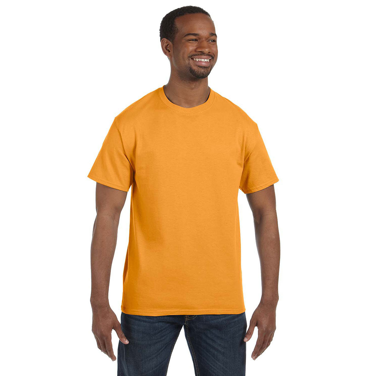 Hanes Unisex Gold Premium T-Shirt - The Ultimate Comfort Wear