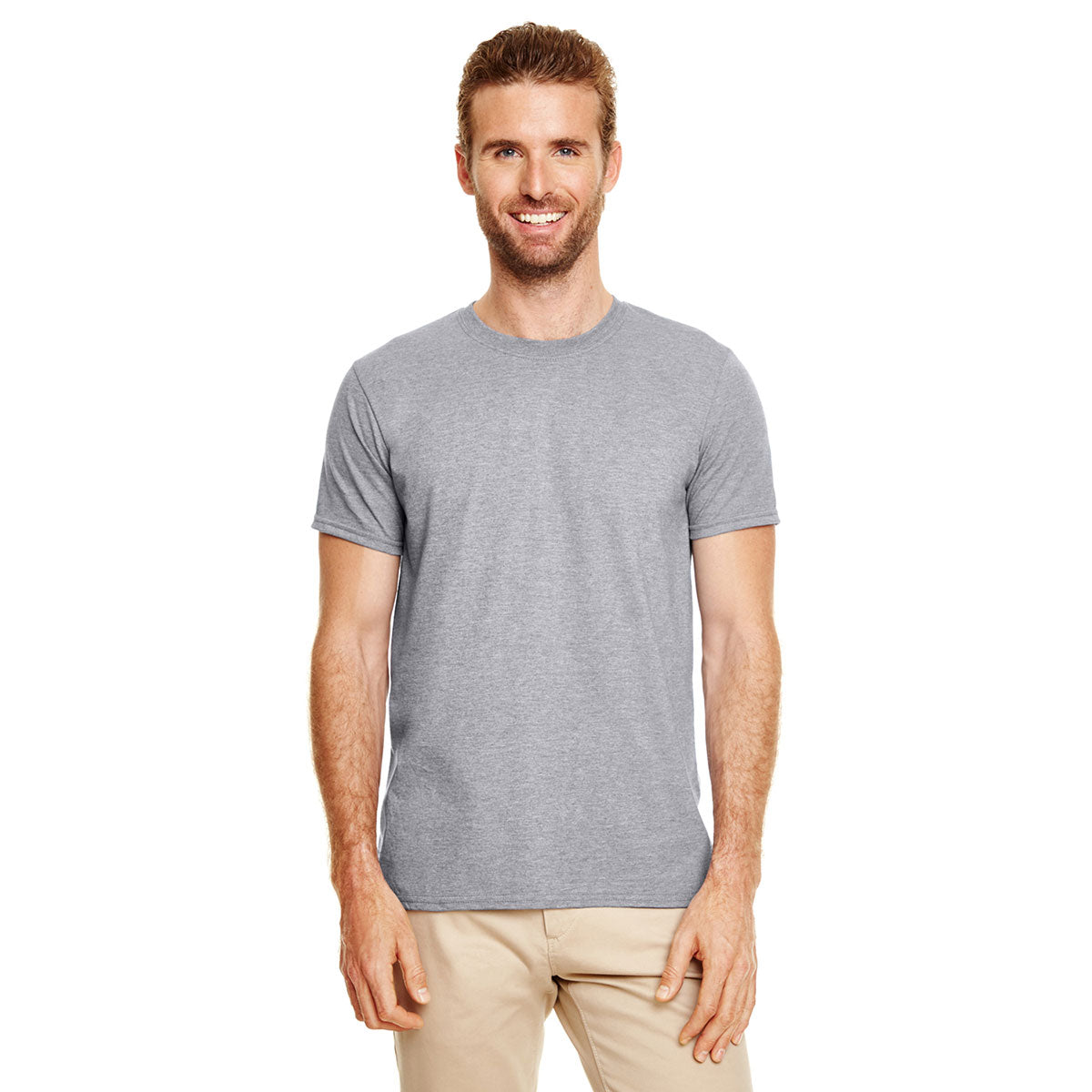 Gildan Men's Graphite Heather Softstyle 4.5 oz. T-Shirt: A Must-Have for Corporate Swag