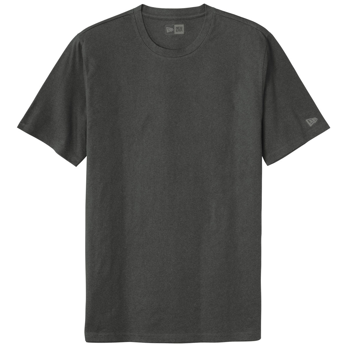New Era Men's Stylish Graphite Tri-Blend Tee - Grab & Go Essential