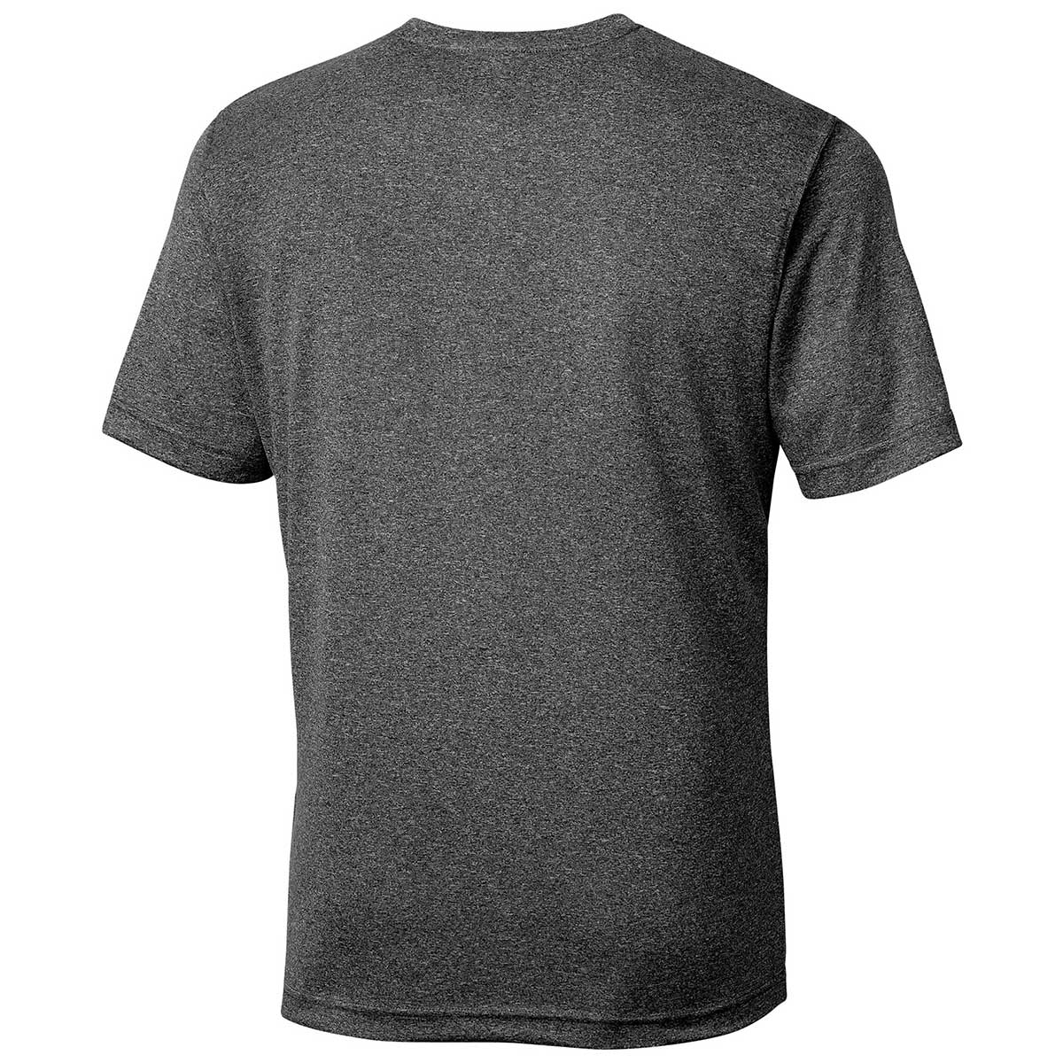 Clique Men's Black Heather Charge Active Tee - A Statement-Making Activewear