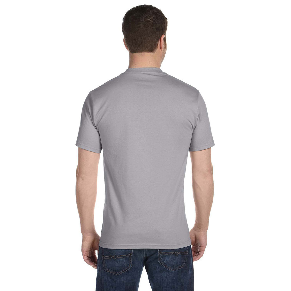 Hanes Men's Stylish Oxford Grey 6.1 oz. Beefy-T - A Must-Have!