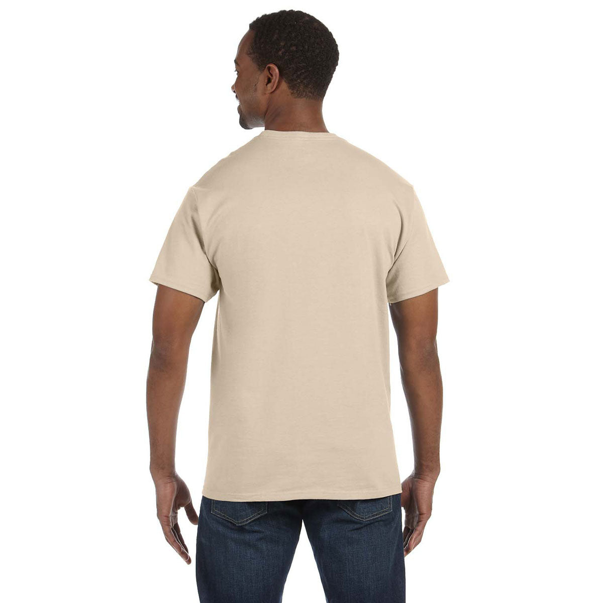 Jerzees Men's Sandstone 5.6 Oz Dri-Power Active T-Shirt - The Ultimate Gym Essential