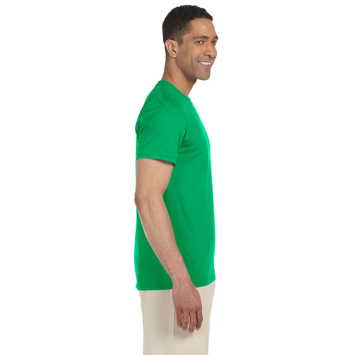 Gildan Men's Irish Green Softstyle 4.5 oz. T-Shirt - The Ultimate Corporate Swag