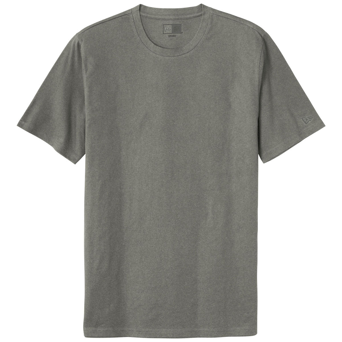 New Era Men's Shadow Grey Tri-Blend Performance Tee - Ideal for Any Day
