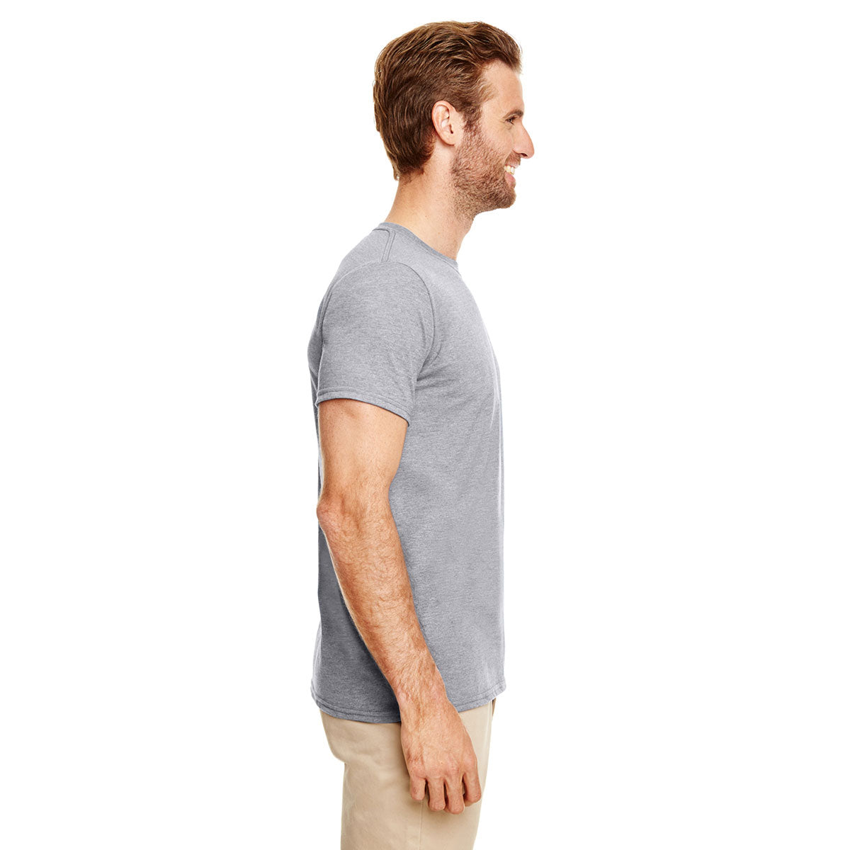 Gildan Men's Graphite Heather Softstyle 4.5 oz. T-Shirt: A Must-Have for Corporate Swag