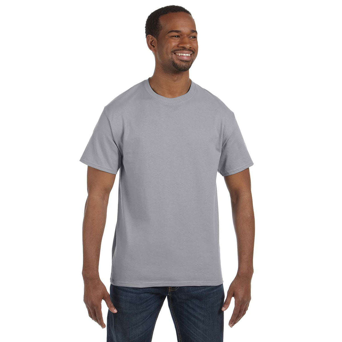 Jerzees Men's Dri-Power Oxford 5.6 Oz Active T-Shirt: Elevate Your Gym Style!
