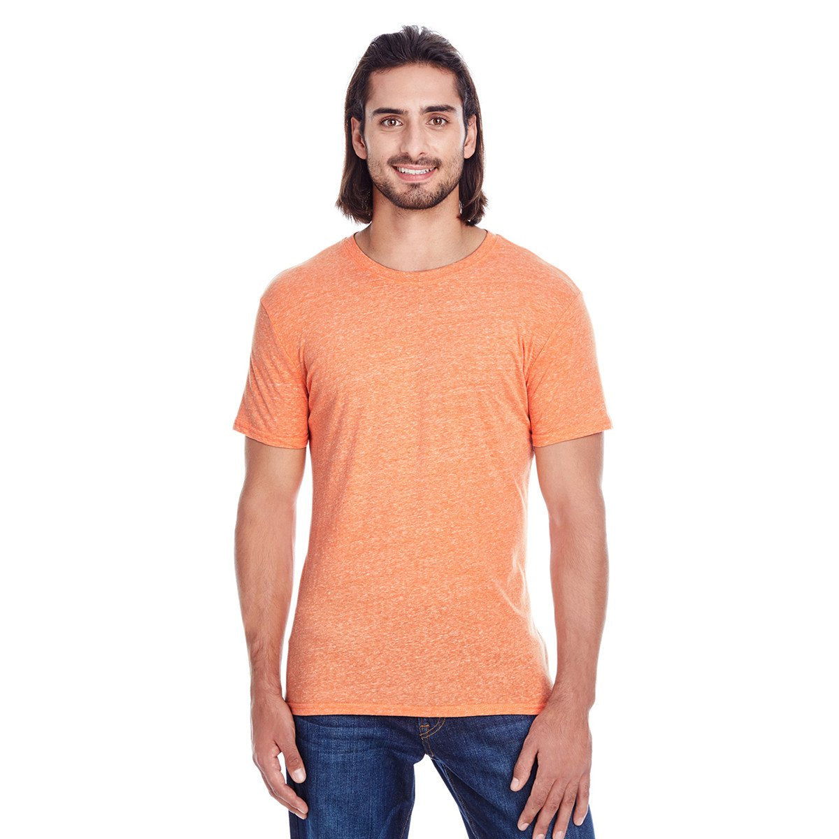 Threadfast Unisex Orange Triblend Short-Sleeve T-Shirt: A Summer Essential